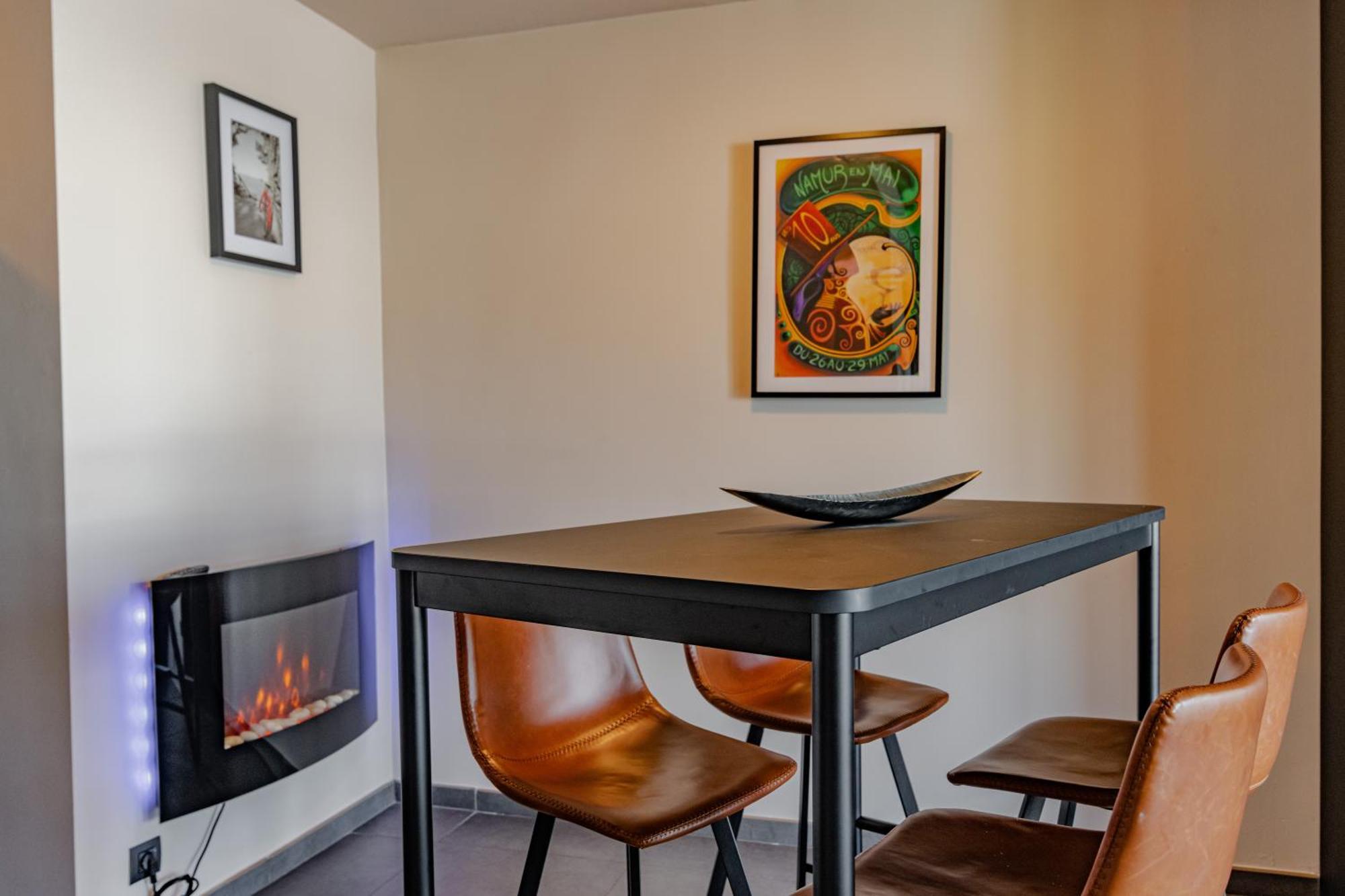 Les Figuiers - Appartement 2 Chambres Avec Sauna A Andenne Exterior foto